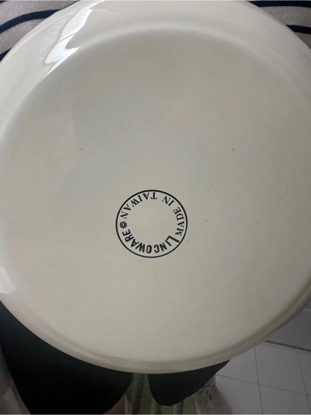Vintage Lincoware Ceramic Dish with Lid (NWOT)
